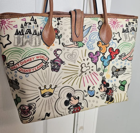 DOONEY & BOURKE Disney Sketch Mickey Mouse Tote Bag - Disney Parks - Picture 15 of 15